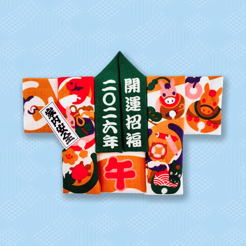 ミニはっぴ型ふきん