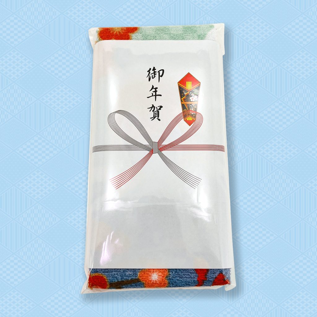 謹賀新年　ウマ　10枚セット＿お年賀熨斗付き個包装