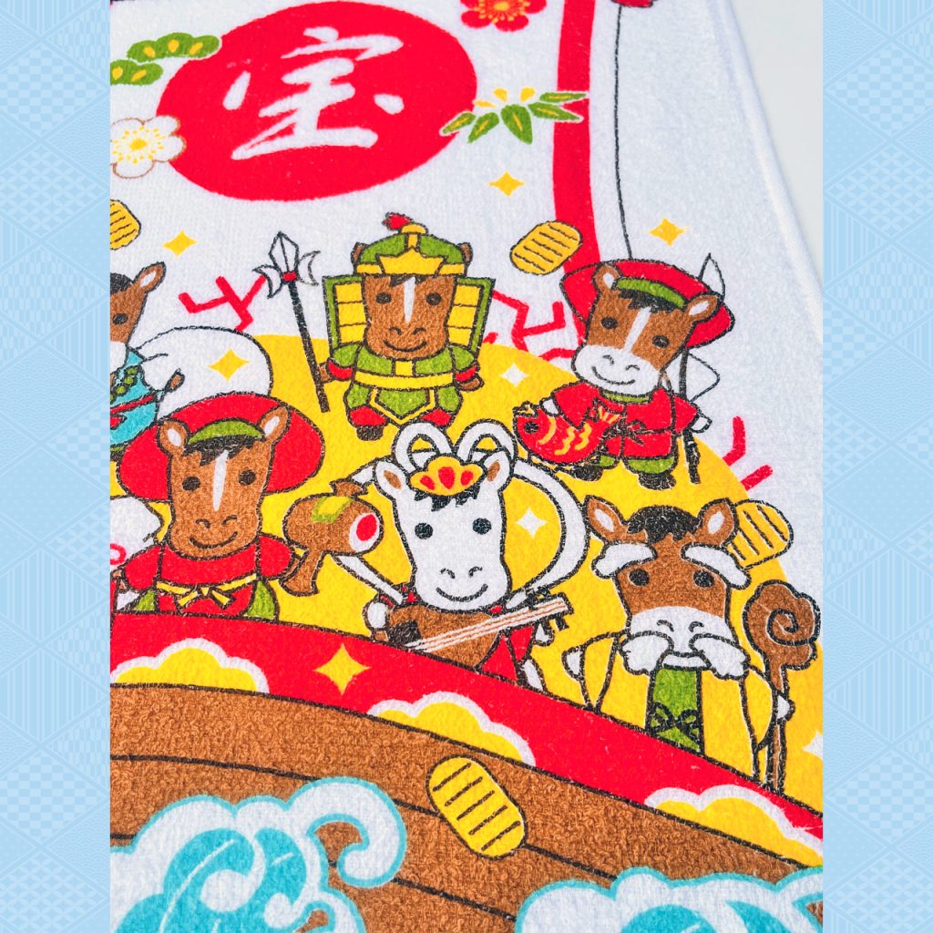 干支屋2026＿フェイスタオル宝船