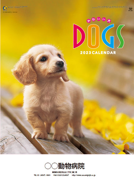 ペットのカレンダー屋さん 犬 猫 動物の21年名入れカレンダーはおまかせ